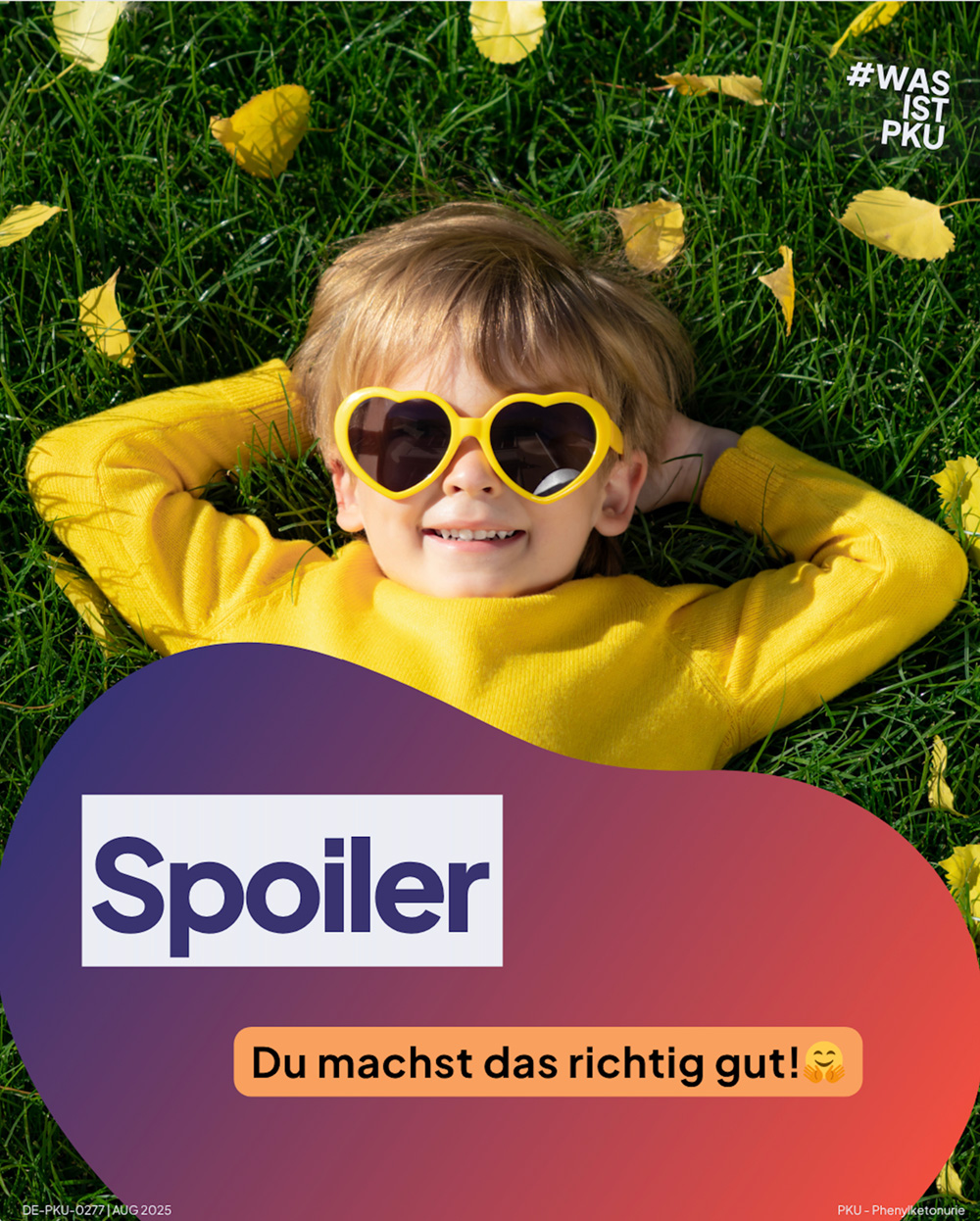 Spoiler - du machst das richtig gut!